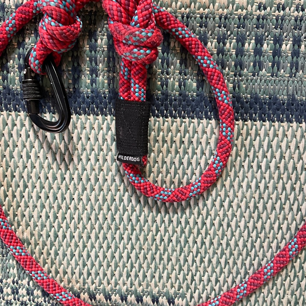 Wilderdog Red Rope Leash